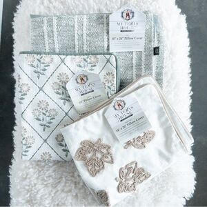 My Texas House set of 3 Accent Pillow Covers - NWT